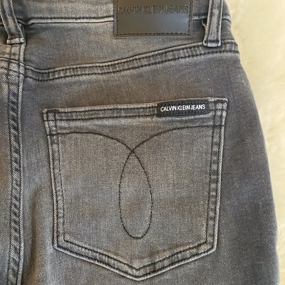 Calvin Klein black stretch denim skinny jean - Picture 6 of 6